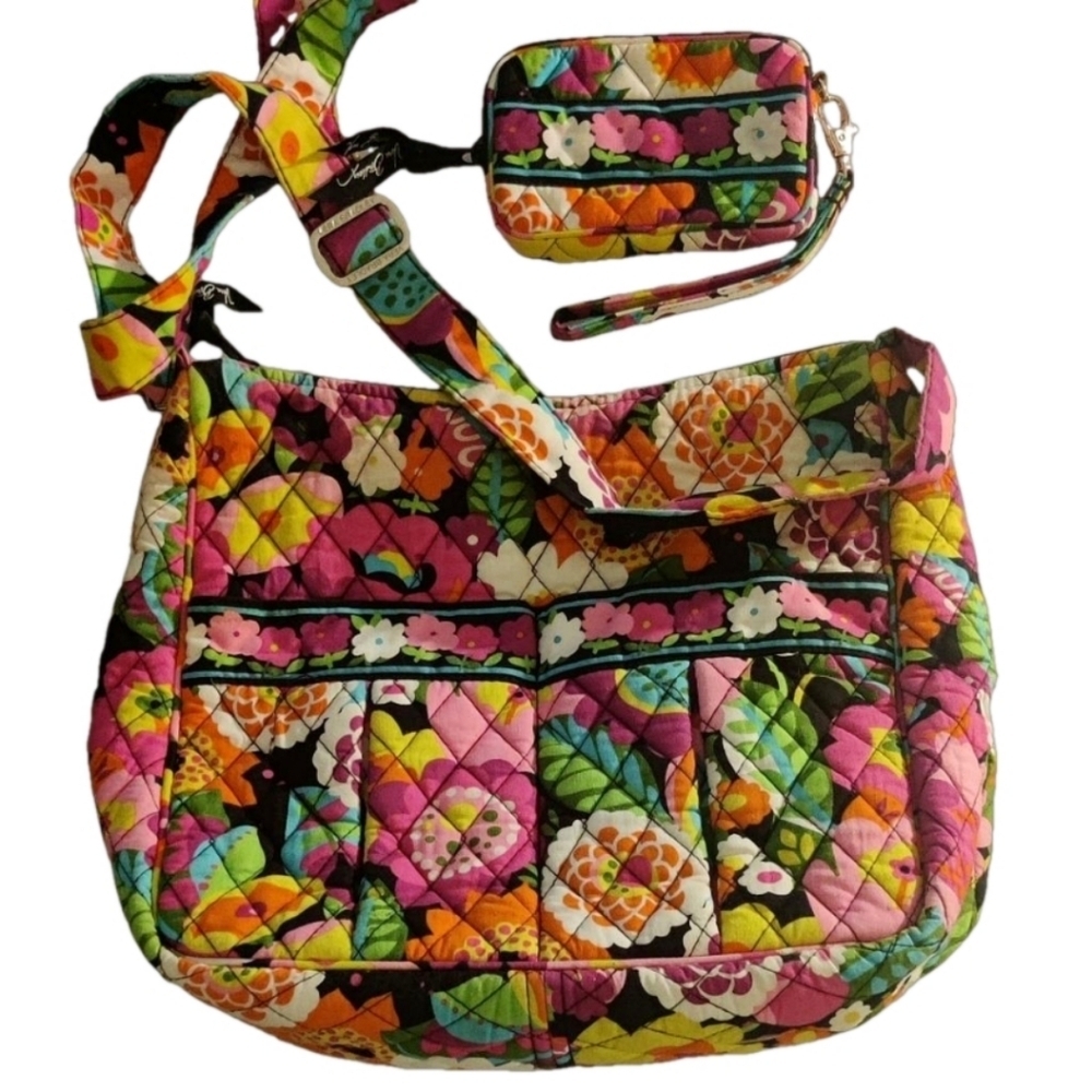 Vera Bradley Shoulder Bag & Wristlet